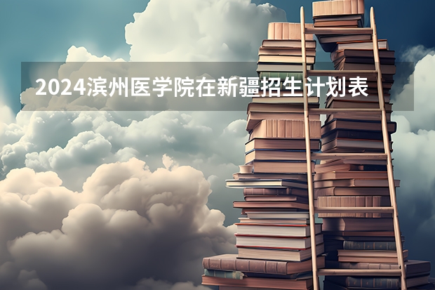 2024滨州医学院在新疆招生计划表