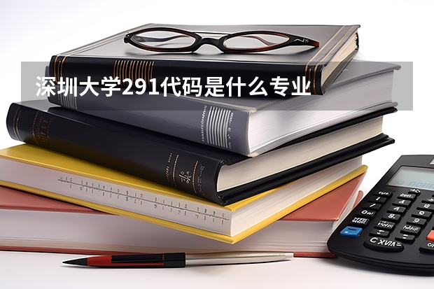 深圳大学291代码是什么专业