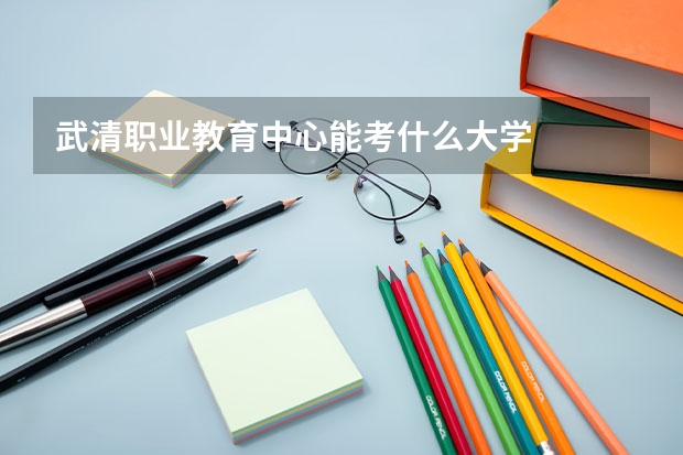 武清职业教育中心能考什么大学